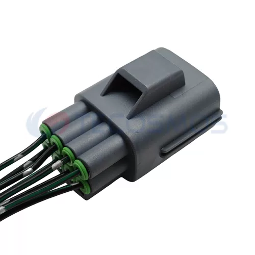Waterproof Wire Connector Steering Machine Cable Harness Car Housing Connector for Ford Jaguar 8pin Male 7282-5684-10 - image 2